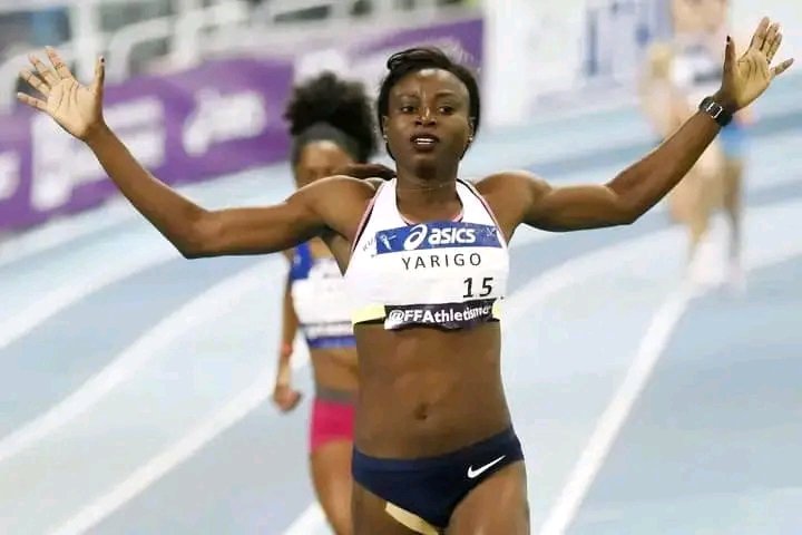 EmmanuelCAPOCH3's tweet photo. 🚨🏃🏿‍♀️ P🗼RIS 2024 ! Âgée de 39 ans, Yarigo Noelie🇧🇯 se qualifie pour les demi-finales du 800m chez les femmes en terminant troisième de sa série avec un chrono de 1 min 59 secondes 68 tierces. Une tierce la sépare de la deuxième. Bravo la guéparde de la Pendjari.

#24hfootball https://t.co/ACeCzRKzuE