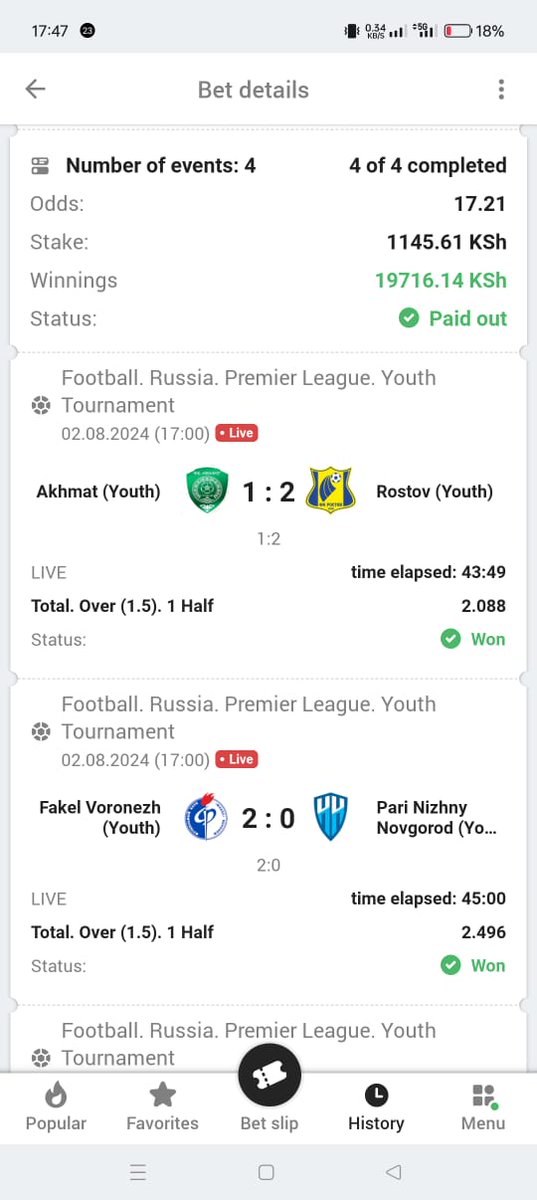 #Xpari
Won double slot 💪
Congrats 👏 

Register #Xpari account now with promocode FAY25
» Zero taxes
» Register👉 xpariorg.com/fay25
» Promocode👉 FAY25
(Receive 100% bonus up to 17,000 ksh upon using promocode)