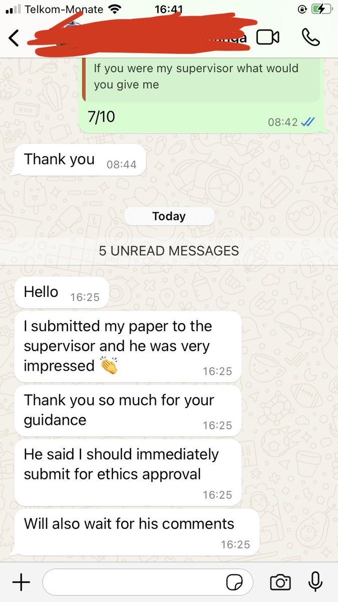 Shola_timi's tweet photo. Dear PG students,

Another evidence as received today (02/07/2024). Research proposal developed and submitted within 8 weeks. 

Congrats Jean🙏f

⁦@researchinked⁩ https://t.co/nMLxqcJ91c