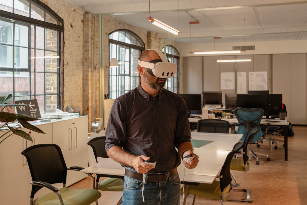 We're using VR at Endpoint to create 3D environments that mirror real-world spaces in our wayfinding projects. This helps us, our clients and architects spot and fix issues before design implementation. 

#VR #Wayfinding #Innovation #Design #UX