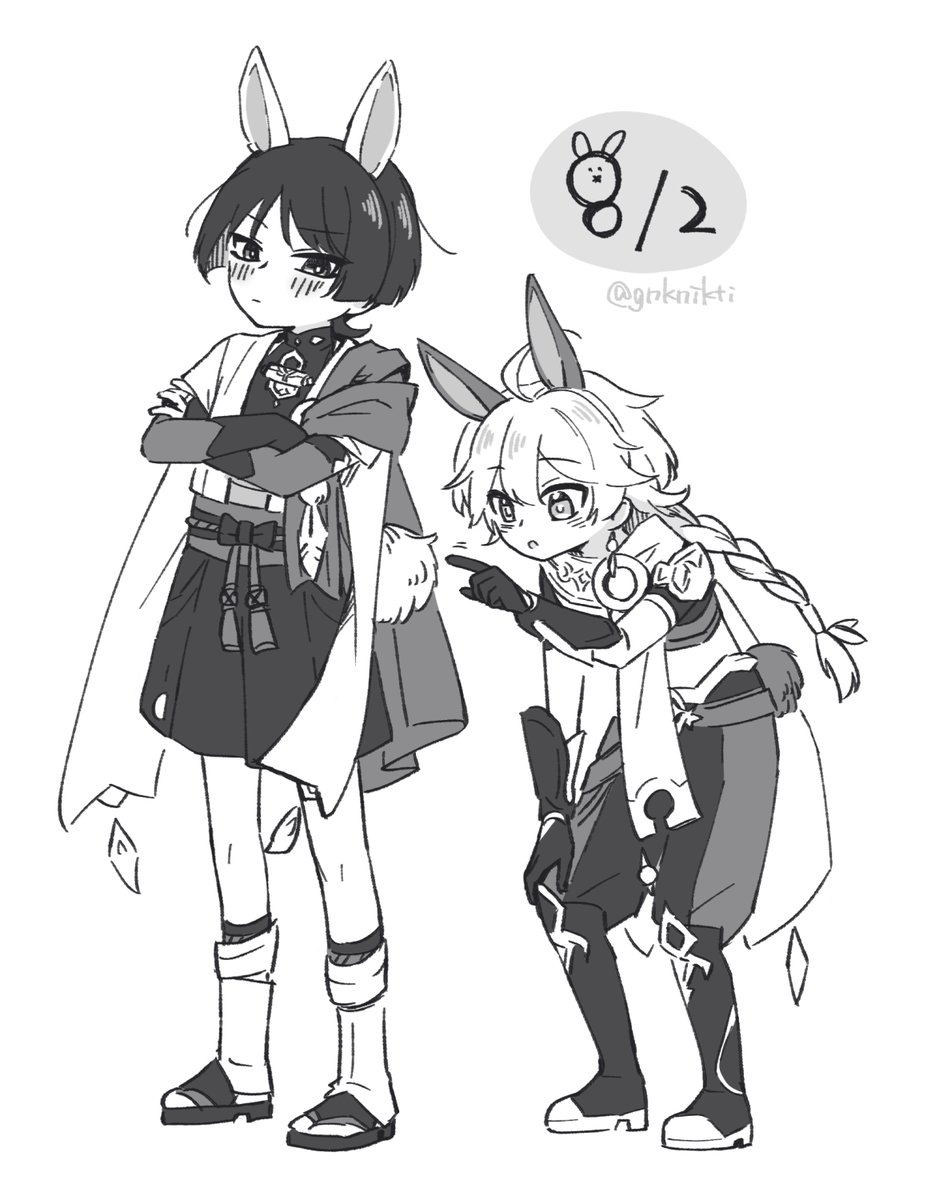すべりこみバニーの日
#Aescara 