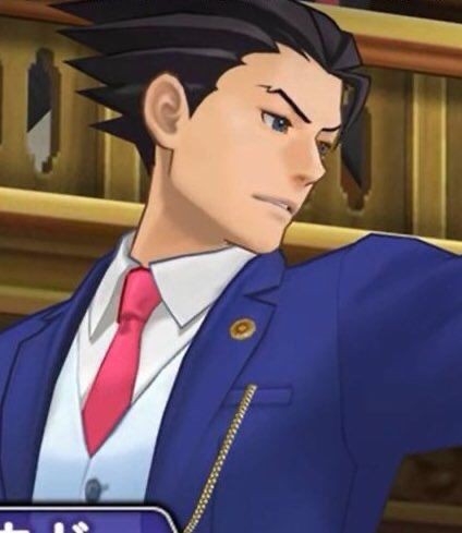 I know that someone in the ace attorney team wanted him SO BAD like LOOK AT HIM?