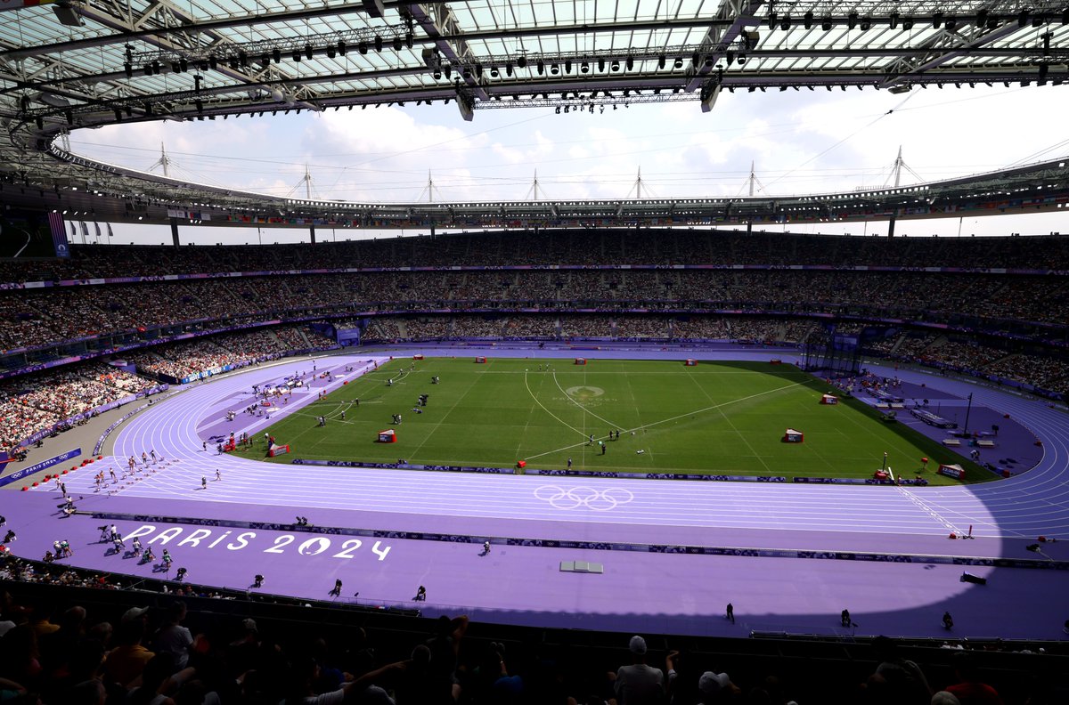 juegosolimpicos's tweet image. La pista púrpura de @Paris2024 💜

¡Comenzó el atletismo en los #JuegosOlímpicos!