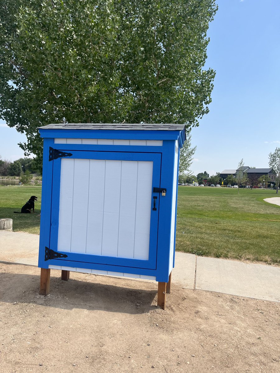 Working hard this summer here at Drennen’s Dreams!! Take a look at our newest Life Jacket Station installed this week at Windsor Lake in Windsor, CO!!!