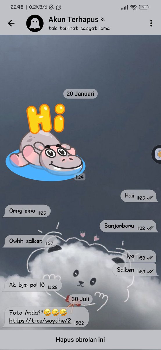 xcvafa's tweet photo. chat awalnya cuma ini tp tiba" ngirim kaya gitu 
ga bakal kenapa" kan ya https://t.co/3GvmUq2zeY