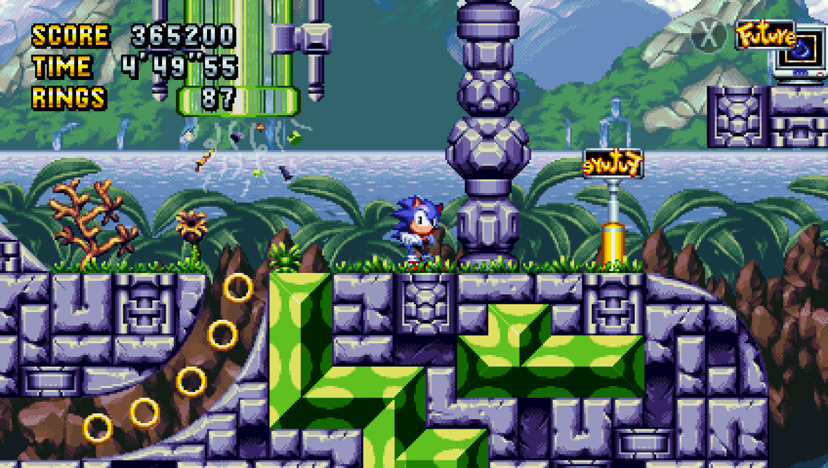 The tides are turning - take the dive! #SonicCDX