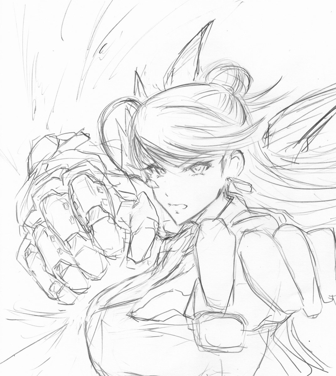 sakoroku's tweet photo. 描くほどに全然わからなくなってきてまたこんな時間の練習ブリッド桐野アヤさん
#月火水木桐野アヤ https://t.co/eDk5fbBERD