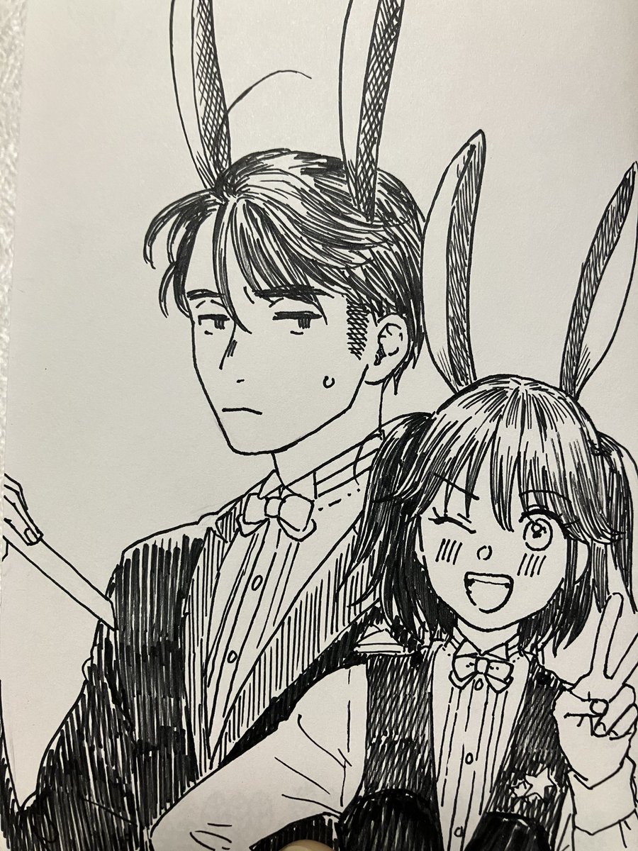 間に合ったどー!🐇 