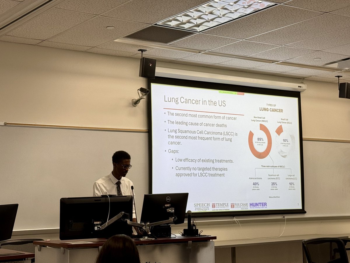 Pedro Torres-Ayuso (@ptorresayuso) on Twitter photo Congratulations to Korrey Hart who presented today his research supported by the @FelsURMProgram and <a href="/REC_U54/">TUFCCC/HC Research Education Core</a> SCRI program. Korrey, we celebrate your accomplishments and are proud of having you in our lab. Keep up the great work! Congratulations to Korrey Hart who presented today his research supported by the @FelsURMProgram and <a href="/REC_U54/">TUFCCC/HC Research Education Core</a> SCRI program. Korrey, we celebrate your accomplishments and are proud of having you in our lab. Keep up the great work!