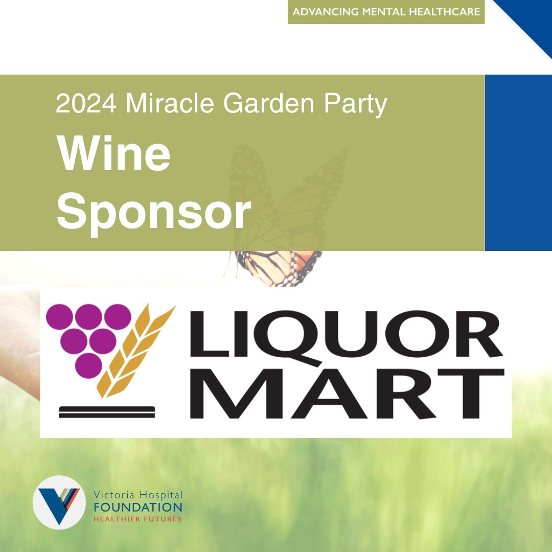 SupportTheVic's tweet photo. Sending a gracious thank you to our Wine Sponsor, Manitoba Liquor Marts, for being one of the true stars of the 9th Annual Miracle Garden Party! We deeply appreciate your commitment to our mission and the magic it brings to our celebration. #SupporttheVic #MentalHealth https://t.co/cjQT7h1KFd