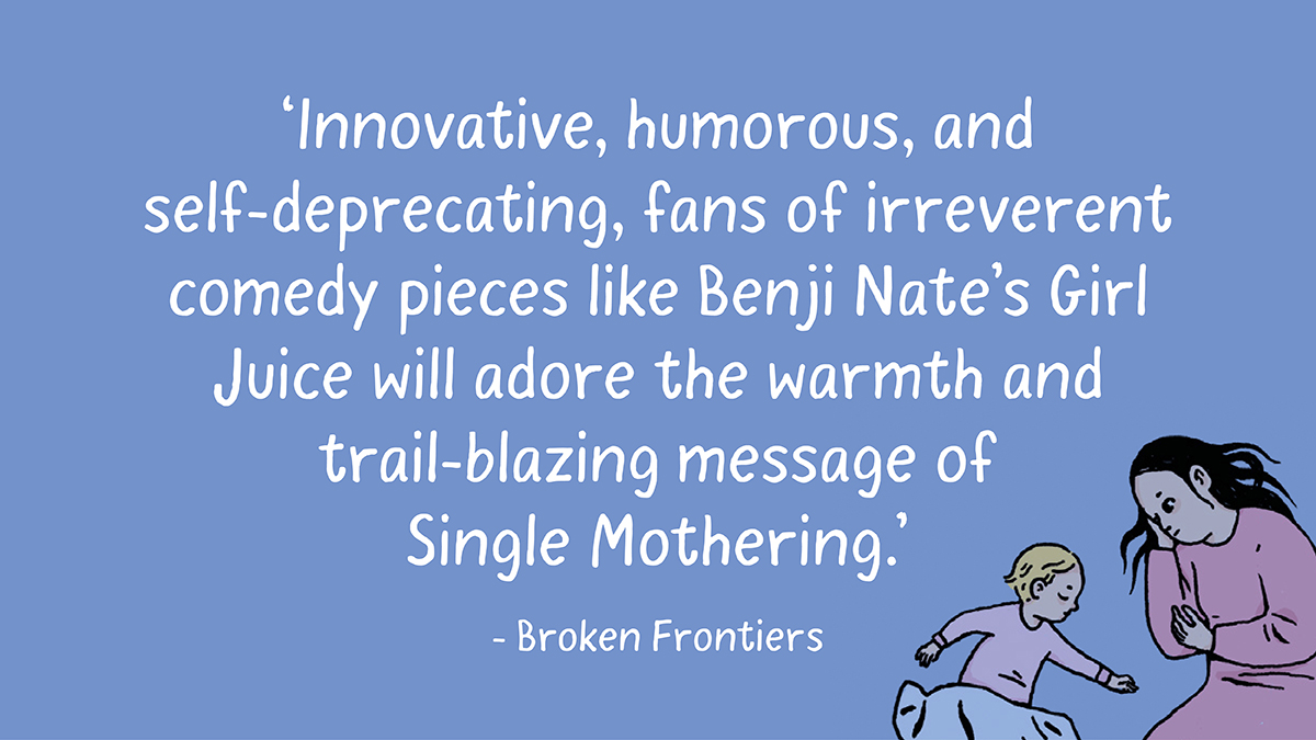 The reviews are in! Praise for Single Mothering by Anna Härmälä 
nobrow.net/book/single-mo…

This brutally funny, irreverent semi-autobiographical graphic novel is for anyone who has navigated their way through heartbreak, dating, or parenting (not necessarily at the same time). 3/3