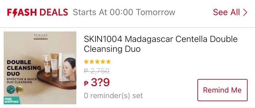 budolfindsphil's tweet photo. Uy bongga ng sale na to! Duo na yan!
Skin1004 sale 12mn
https://t.co/xNFwiLUZhg https://t.co/3aYfW47SUx