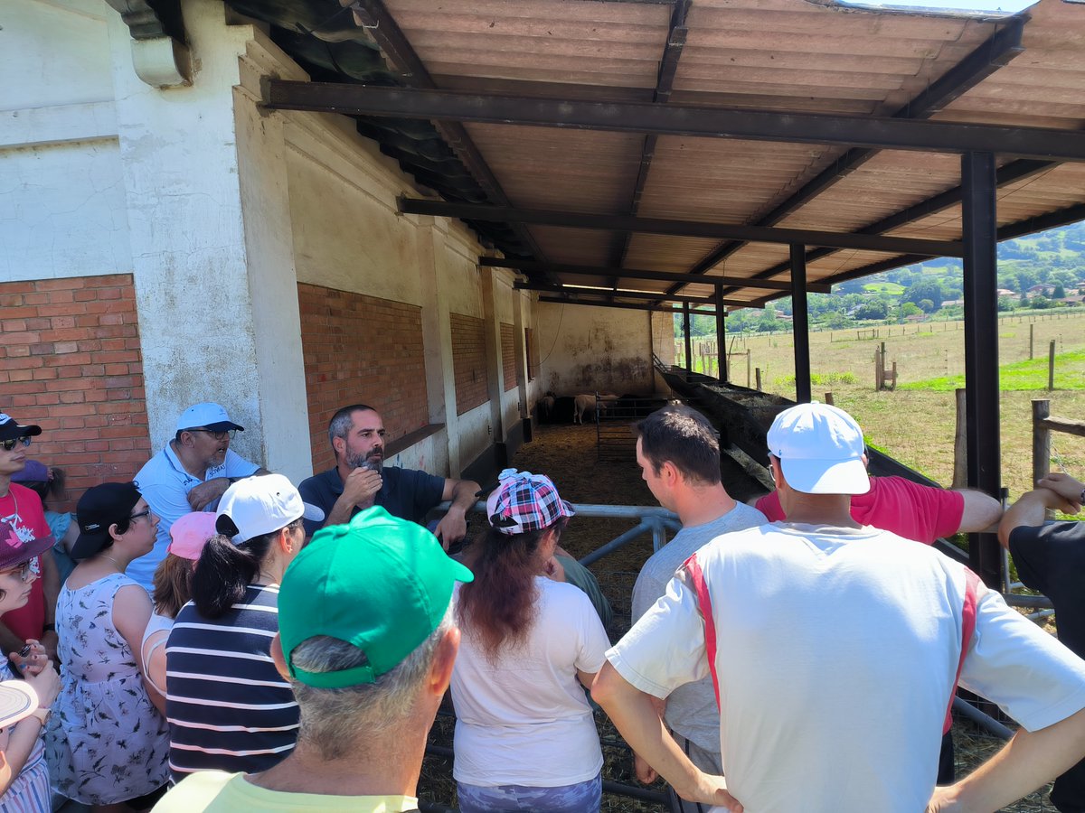SeridaAst's tweet photo. 👨🎓👩🎓 Hace unos días, el alumnado del Centro de Apoyo a la Integración (#CAI #ASCIVITAS) de Pravia visitó las instalaciones del #SERIDA en La Mata (Grado).
👨🔬👨🌾 Fueron atendidos por la investigadora Isabel Feito y el capataz Jorge Carreño.
¡Gracias por la visita!
#SERIDA_PForestal https://t.co/mjNYtI0FHa