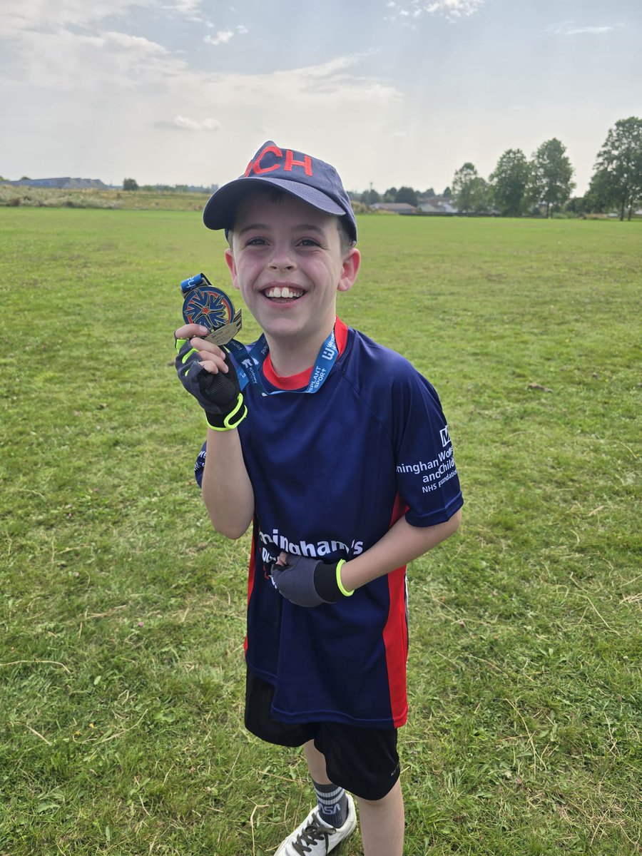 Plenty of smiling faces and medals collected @WHBTG for Team BCH. We have golds 🥇 for Ethan in cycling 🚴 and Charlotte in tennis 🎾  and silver 🥈 for Jake in the  obstacle course.

Keep it going team, it's great to see #GoTeamBCH