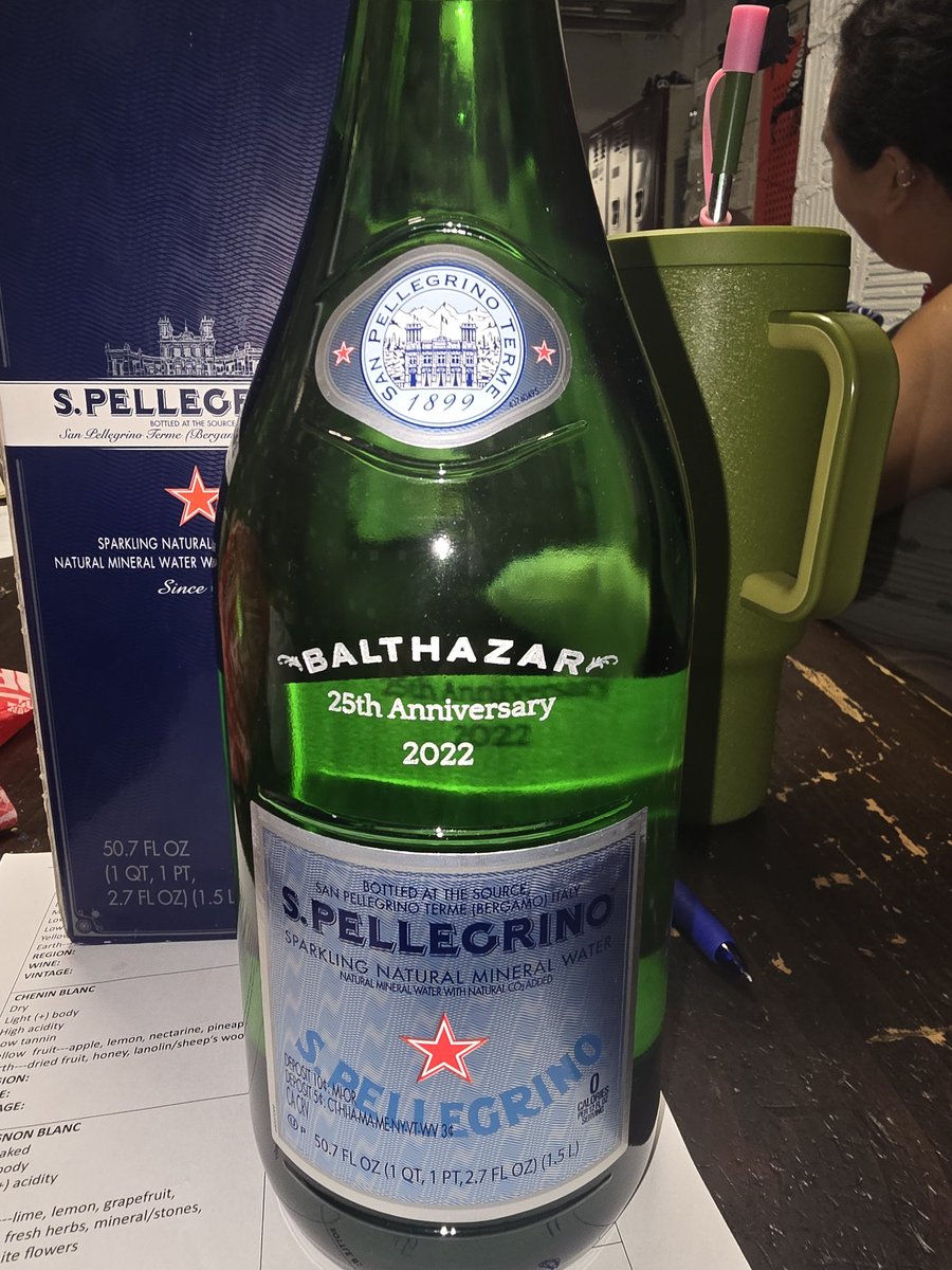 Massi5's tweet photo. A gift I won from wine class. Knowledge is power https://t.co/aJdPMcoQE3