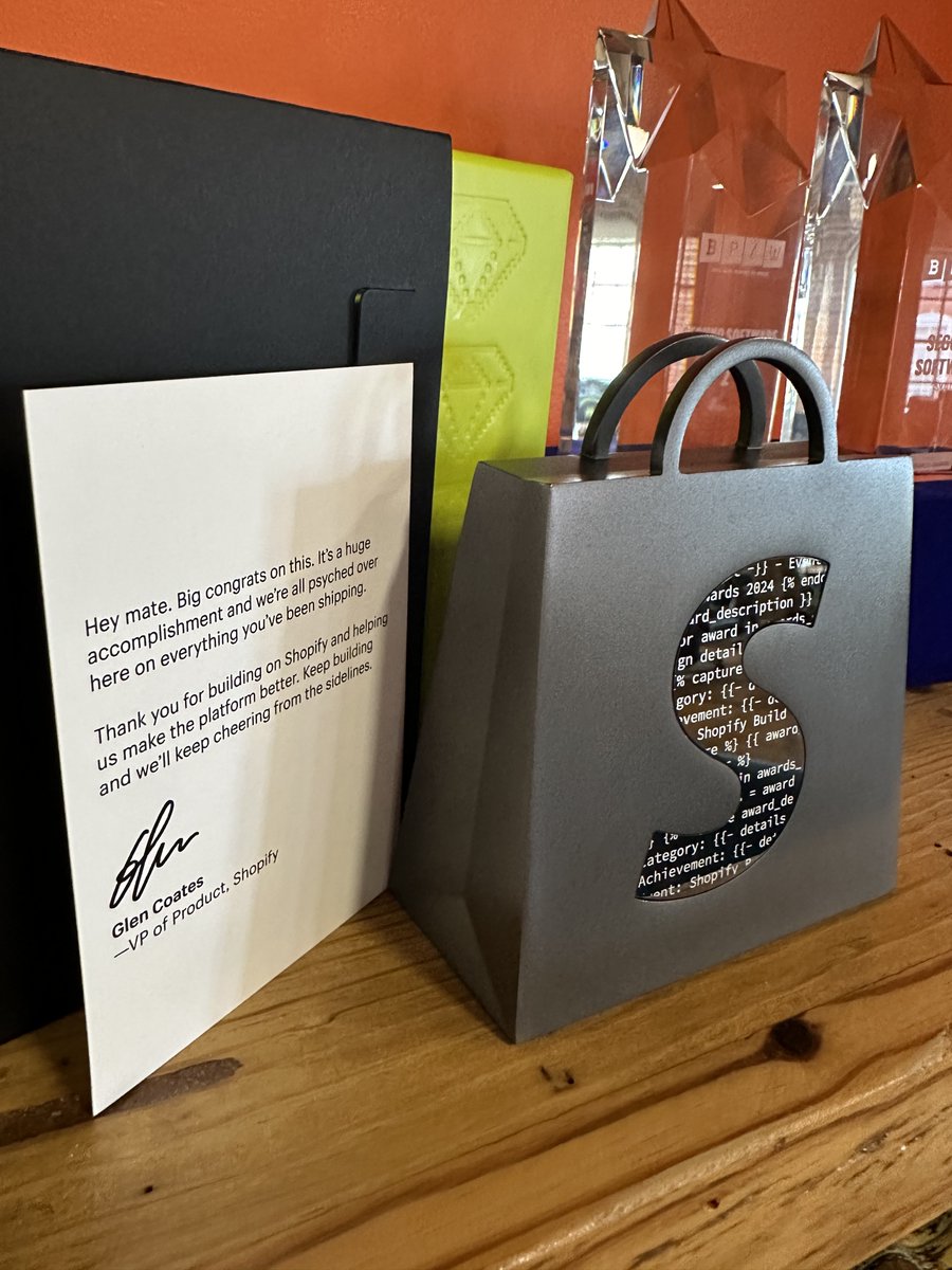 SegunoSoftware's tweet image. The Shopify Build Award has arrived! We’re incredibly humbled that @Shopify deemed our email marketing app one of the best apps in the ecosystem. And proud to support Shopify&apos;s mission of making commerce better for all. #builtforshopify #shopifybuildaward #madeformerchants