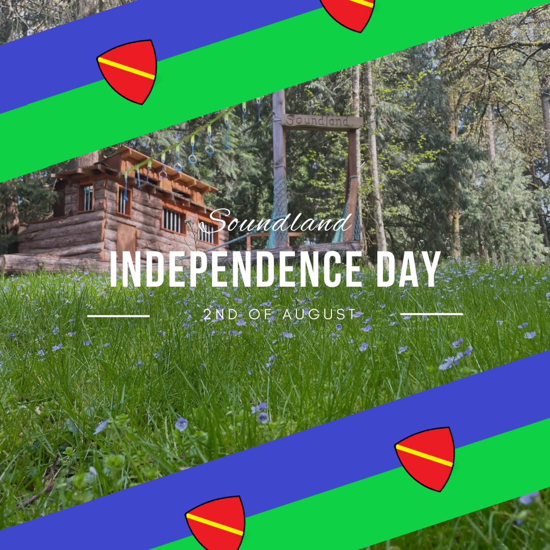 soundlandgov's tweet photo. Happy Independence Day! On this day, 4 years ago, the Republic of Soundland seceded from the US and declared independence.
#Micronation #Soundland #Independence #Independenceday https://t.co/4FyC35PMLI