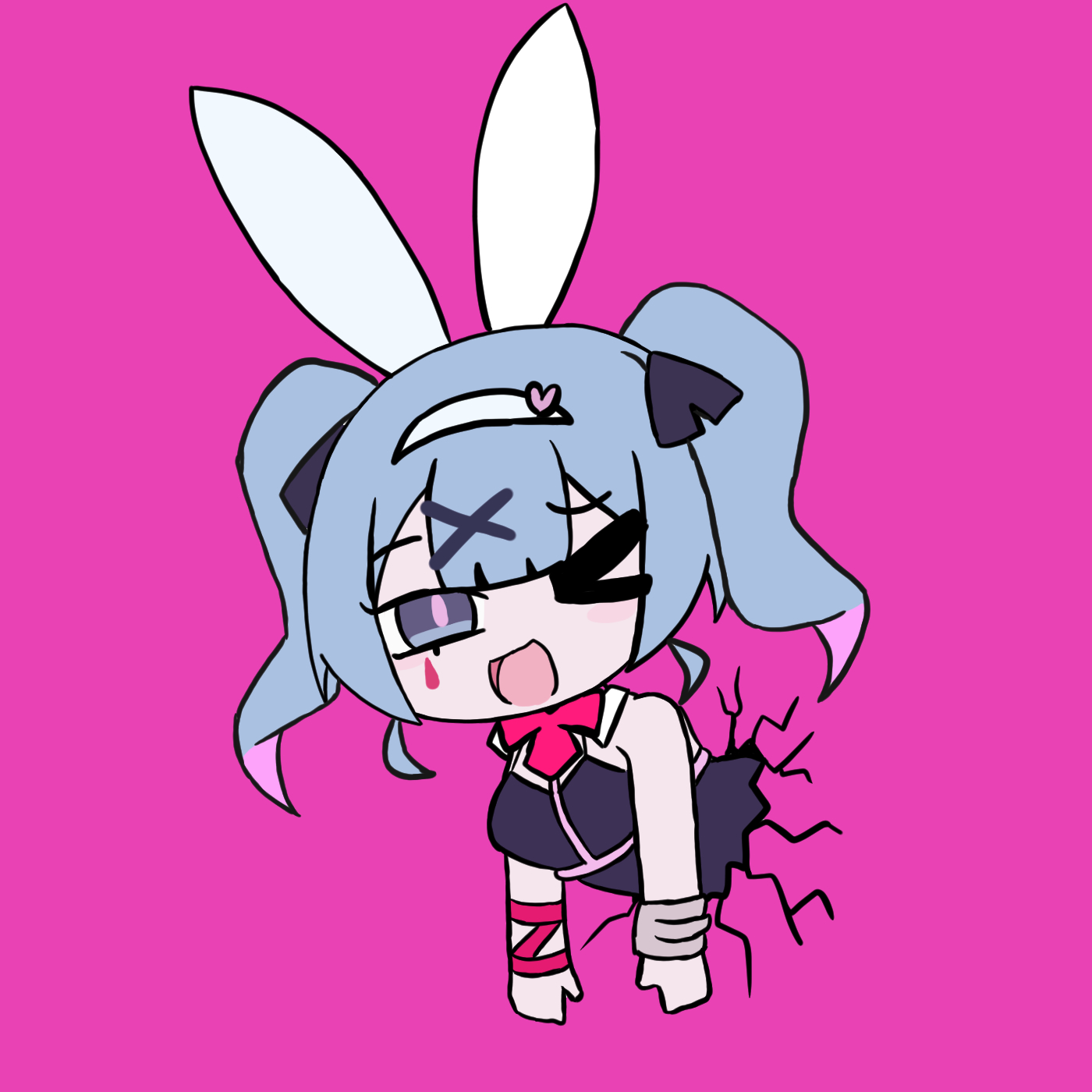 α1 初音ミク ♡の瞳&バニー ラビットホール スリーブ&プレイマット B 初音ミク カードスリーブ＆プレイマット rabbit hole ラビット