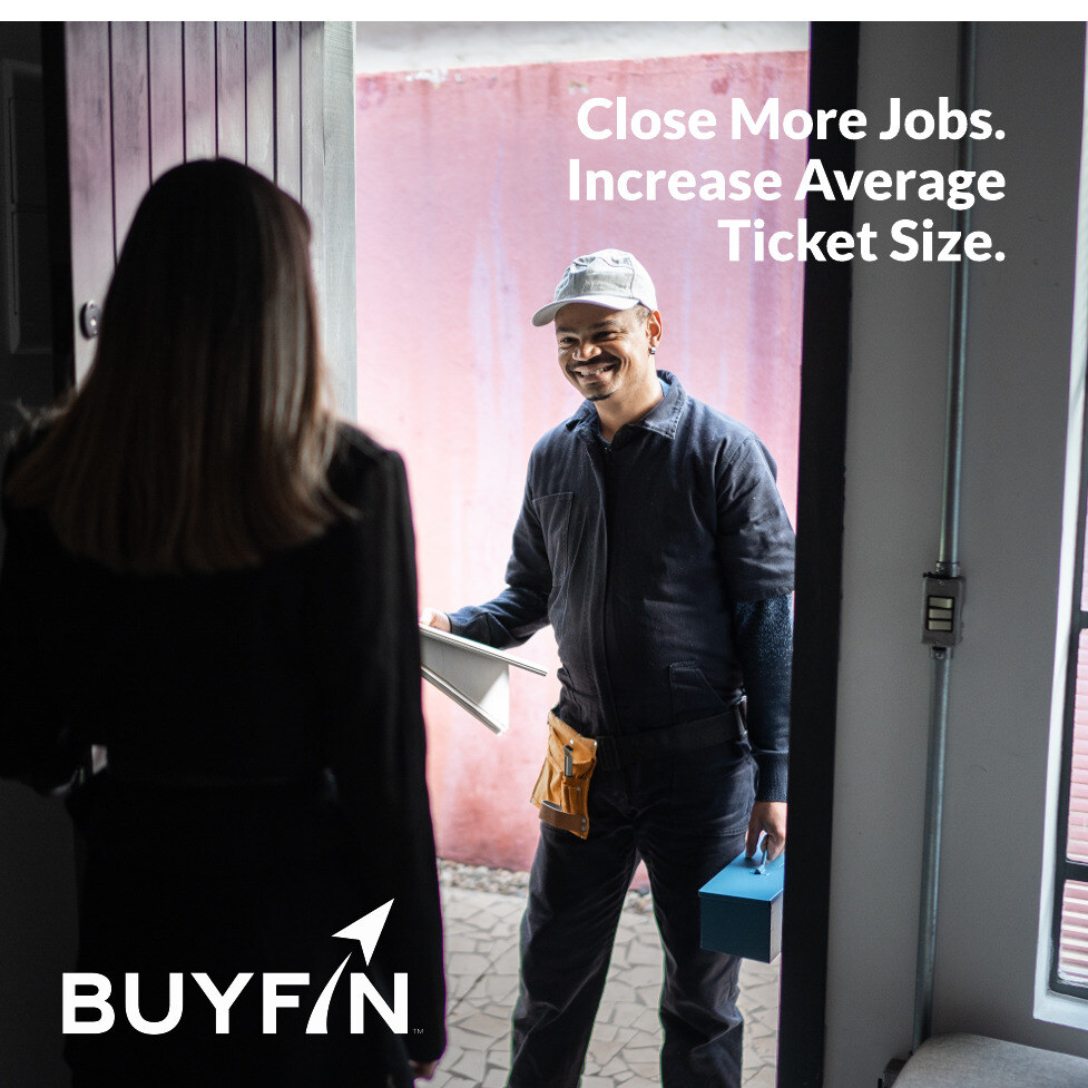 OfficialBuyFin's tweet image. Close more jobs. Increase average ticket size.

Simple as that. Learn how #BuyFin can make that happen for your #contracting business with the help of #consumerfinancing: hubs.li/Q02JfyKw0