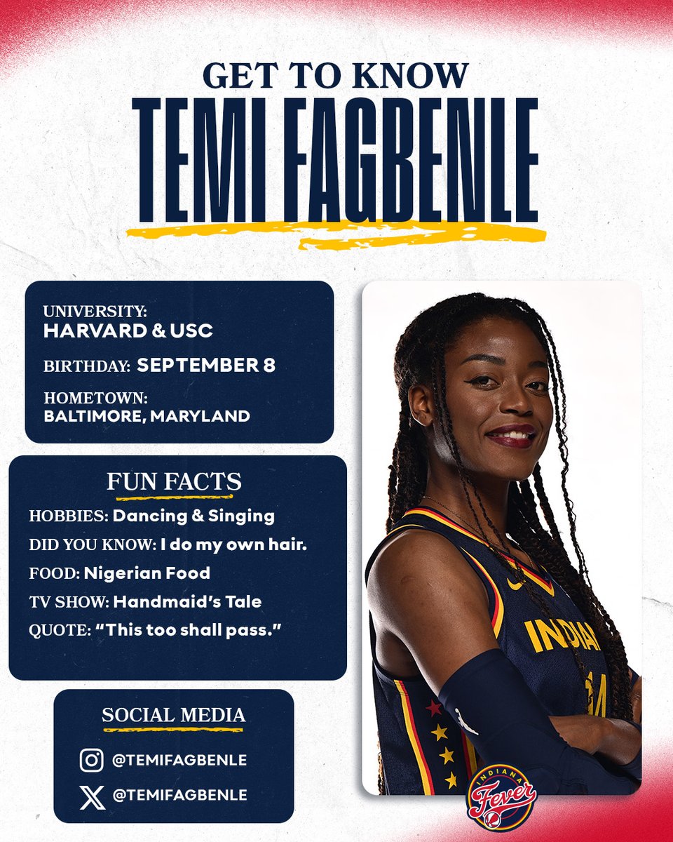get to know center Temi Fagbenle 🎤