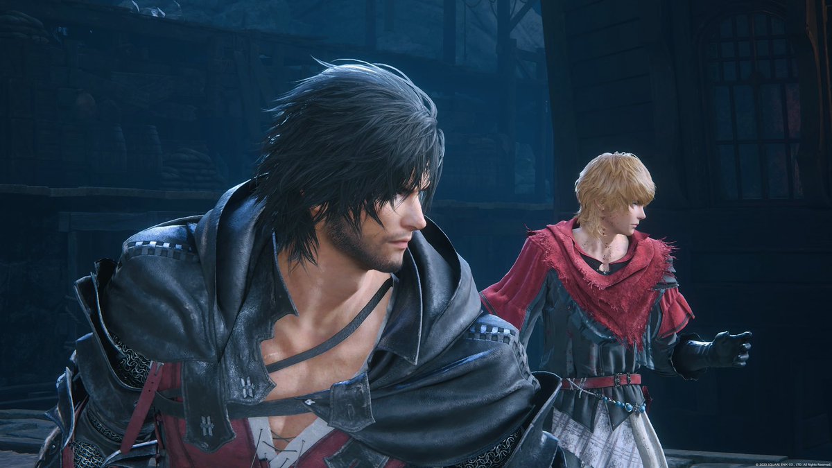 roadmerrysps5's tweet photo. Twin flames 🔥🐦‍🔥 and best boi 🐾 

#FF16PhotoMode #CliveRosfield #JoshuaRosfield #Torgal https://t.co/A8Oww89989