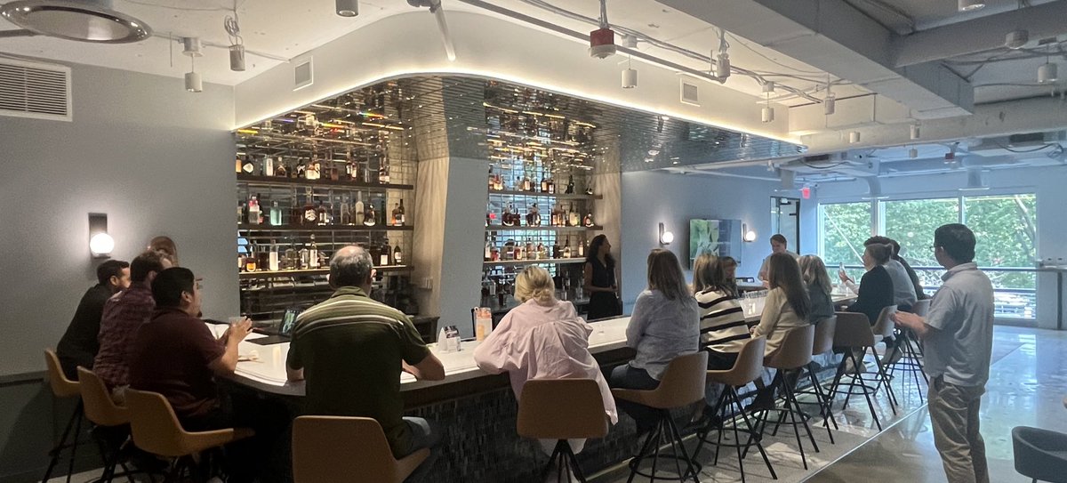 ChrisRSwonger's tweet photo. A big thank you to @thevinicola for leading our @gofaar and @distilledspirit team through a presentation on agave spirits! #EnjoyResponsibly https://t.co/G87cVoqz0H