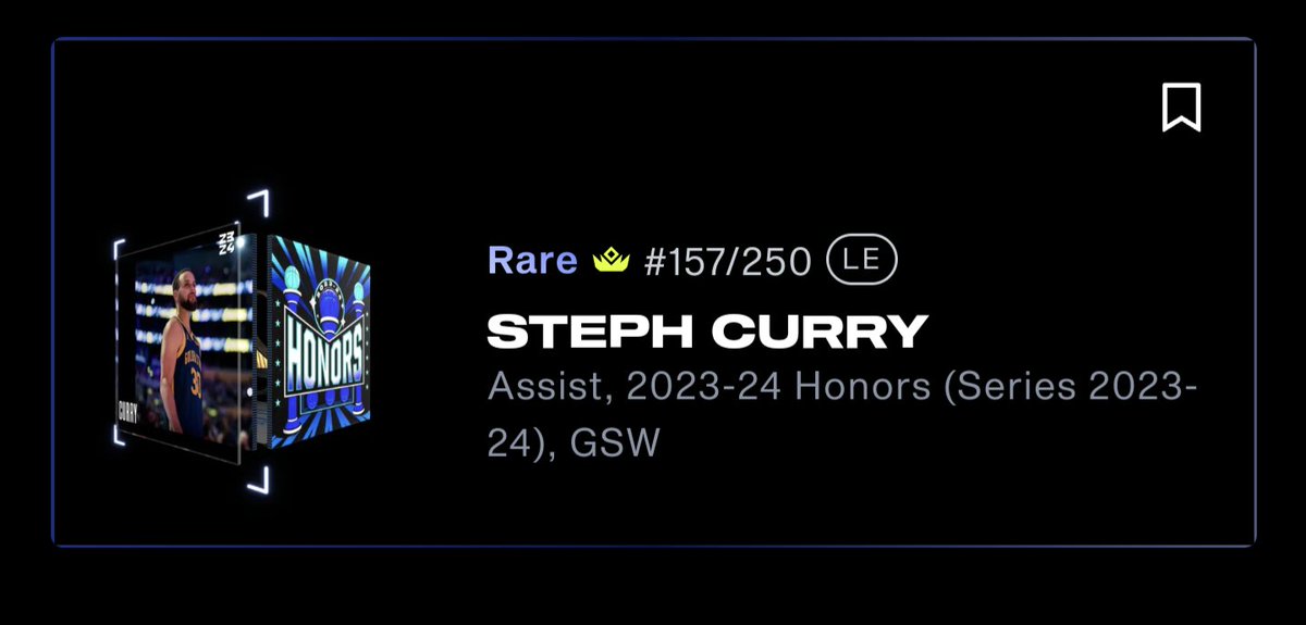 This Fridays giveaway is Steph Curry Honors moment. 

To enter just like retweet and be following .

Ends Sunday at noon Est .