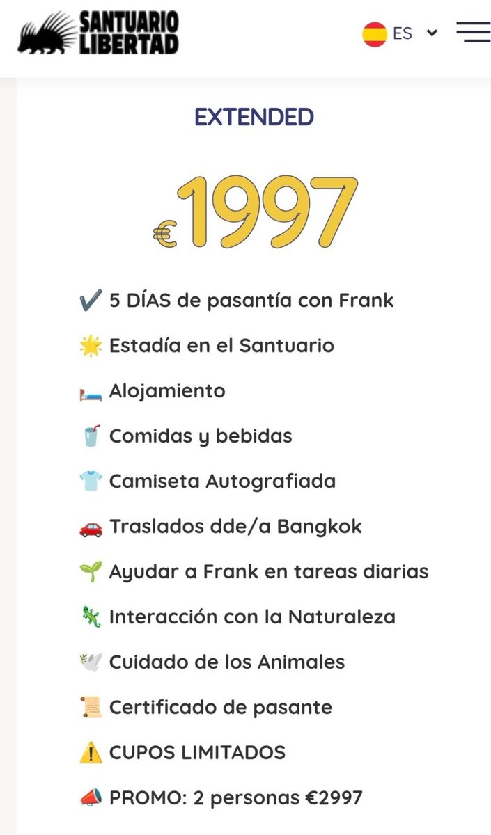 adjustepsi's tweet image. Frank no se lucra con el Santuario.