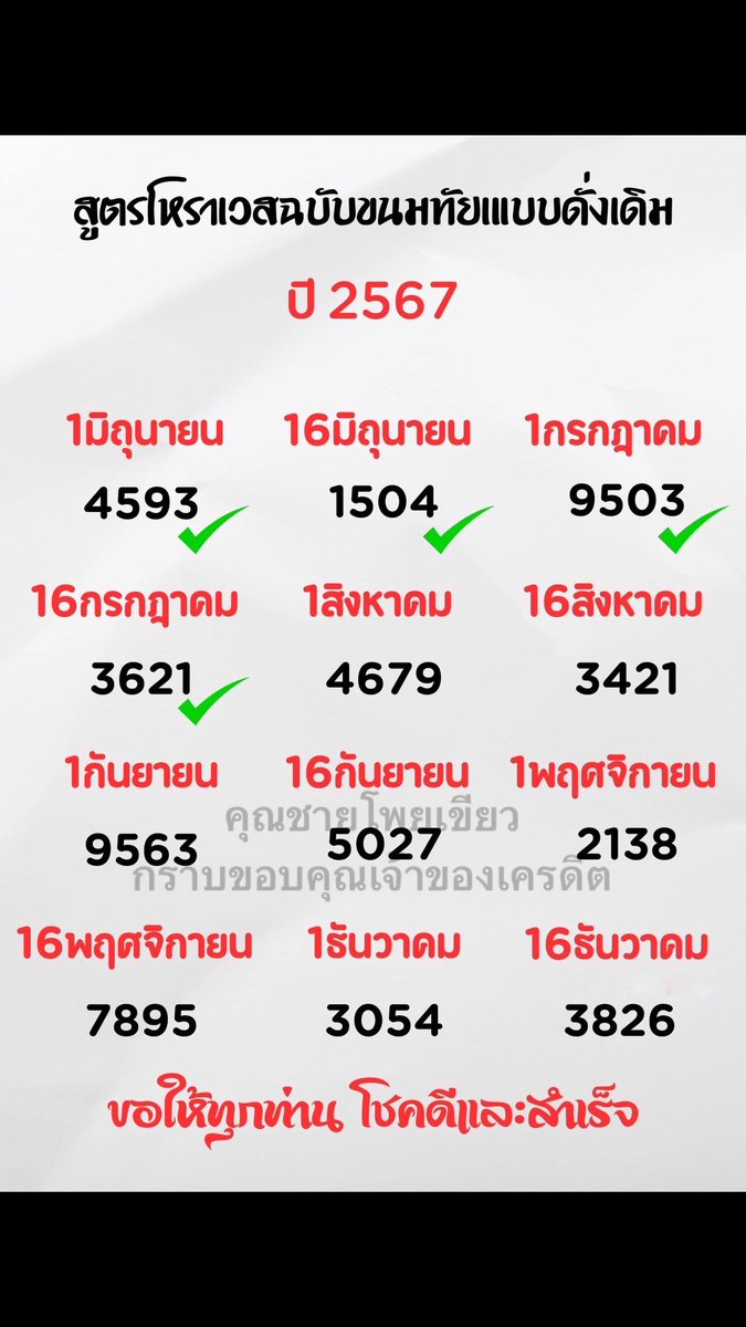 LONGFOCUS2929's tweet photo. 🇹🇭หวยรัฐบาลงวดที่ 16/8/67🇹🇭
📌แนวทางเลขเด็ด
📌กราบขอบพระคุณเจ้าของเครดิต
📌งวดที่แล้วเข้า46  📌 น่าเน้น 2 ตัวครับ

✅เป็นเพียงแนวทาง โปรดเล่นอย่างมีสติ
🍀พิกัด: https://t.co/zTiTTyNQZX

#หวยงวดนี้ #หวยรัฐบาล #หวยรัฐบาลไทย https://t.co/S1N3Lpk51m