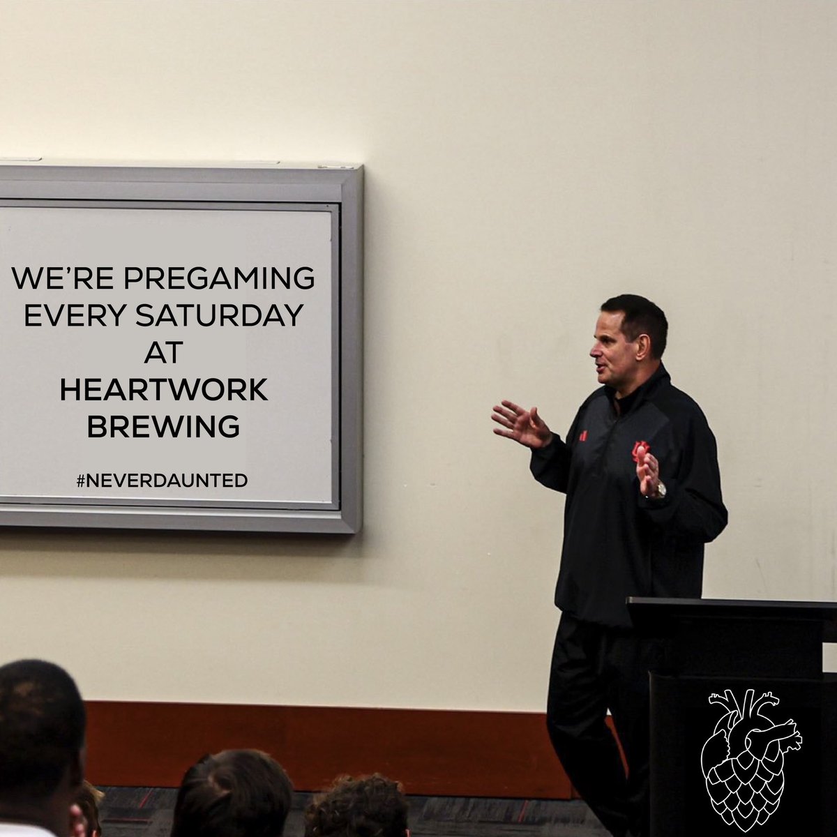 HeartworkBrewCo's tweet photo. huge news #NeverDaunted https://t.co/MeqxwpZodF
