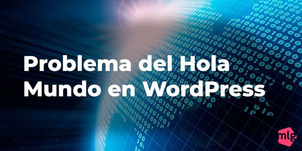 Problema del Hola Mundo en WordPress dlvr.it/TBPwW3