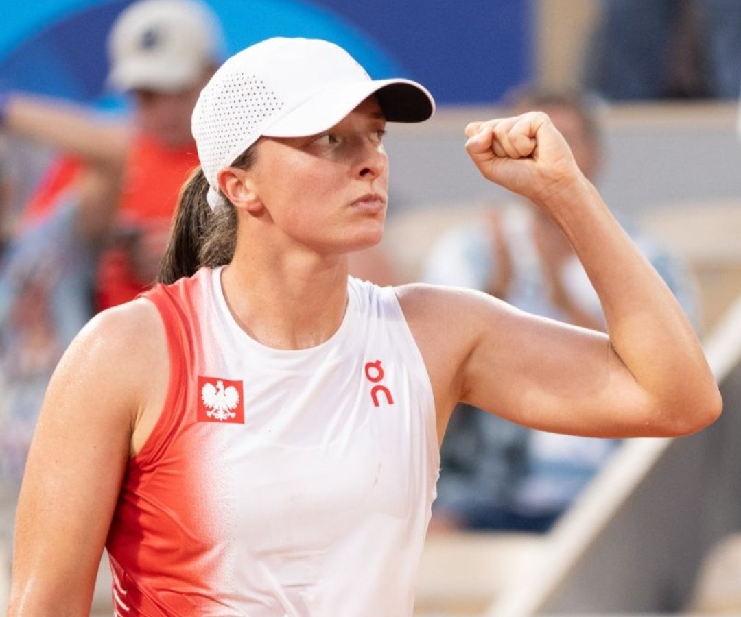 RobinUeOpt's tweet image. I @iga_swiatek zdobyła brązowy medal 🌹❤️
Wielkie gratulacje 👏
To pierwsza polska zawodniczka w historii tenisa, która zdobyła medal w tenisie ‼️
#1GA  #JazdaIga
#Paris2024     #Olympics    #tennis