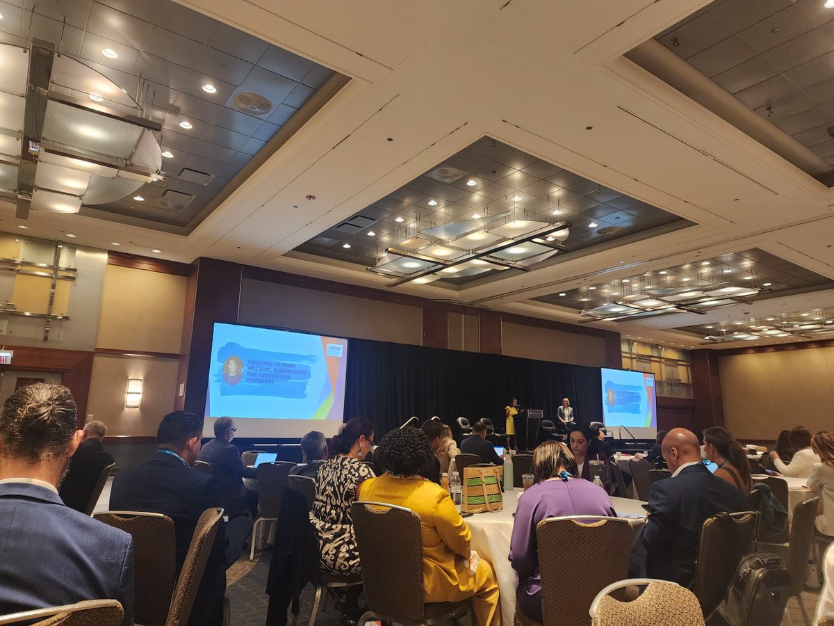 Charlie Smith, National District Attorneys Association Chairman of the Board, attends today’s National Conference of Bar Presidents in Chicago.  Bar leaders discussed “Strengthening Democracy in a Time of Uncertainty” and “When Does Criticism of the Judiciary Cross the Line.”