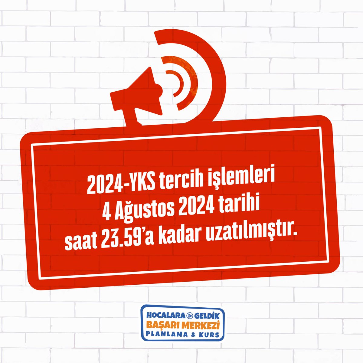 YKS tercih işlemleri 4 Ağustos 2024 tarihi saat 23.59'a kadar uzatıldı.
#yks2024