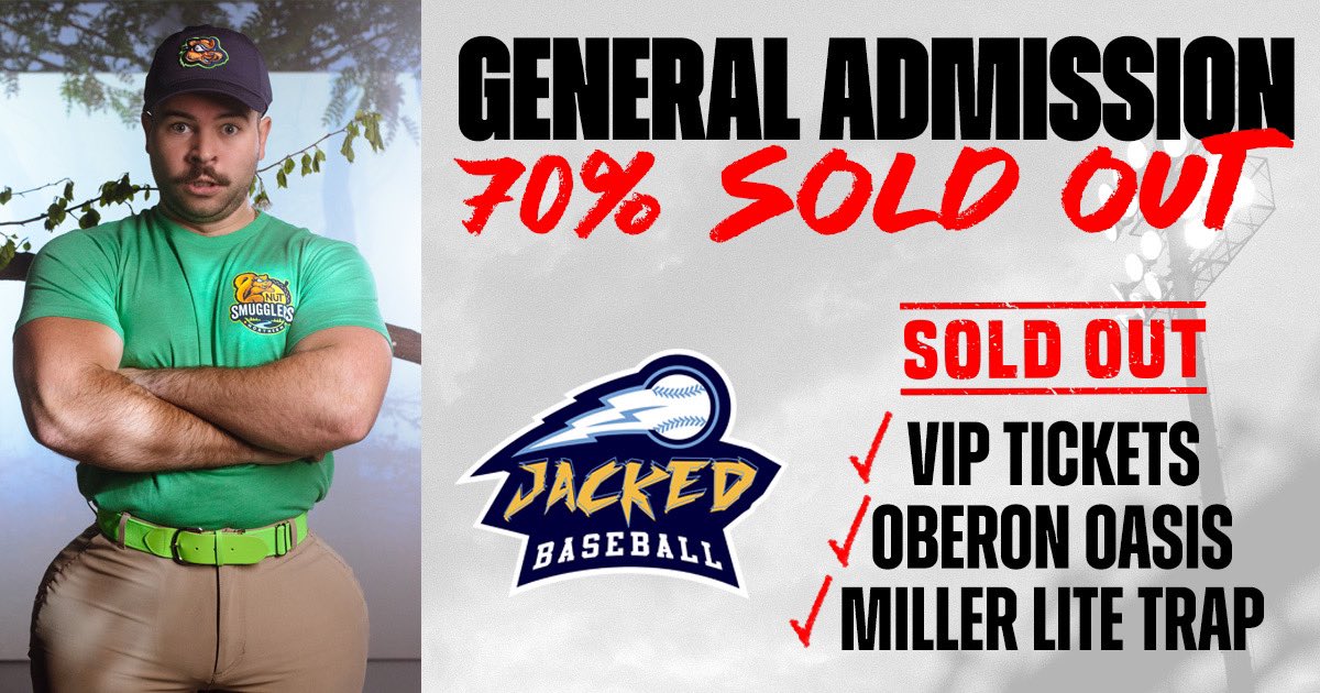 Tickets are going fast!!

Make sure to get your tickets to the event of the summer!!

🎟️: nutsmugglersbaseball.com/tickets

#GoNuts