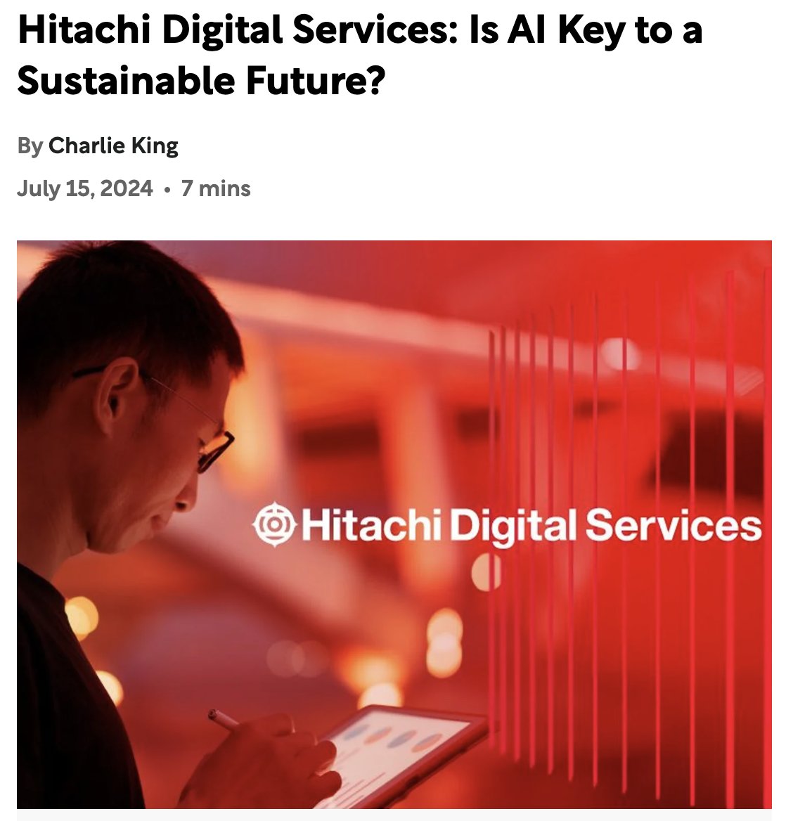🌍 Hitachi Digital Services highlights AI's role in a sustainable future. ♻️ MyMatR smart waste containers enhance recycling and support sustainability by sorting waste efficiently. 🌱 Learn more: calendly.com/mymatr-info/30… #Sustainability #AI #MyMatR