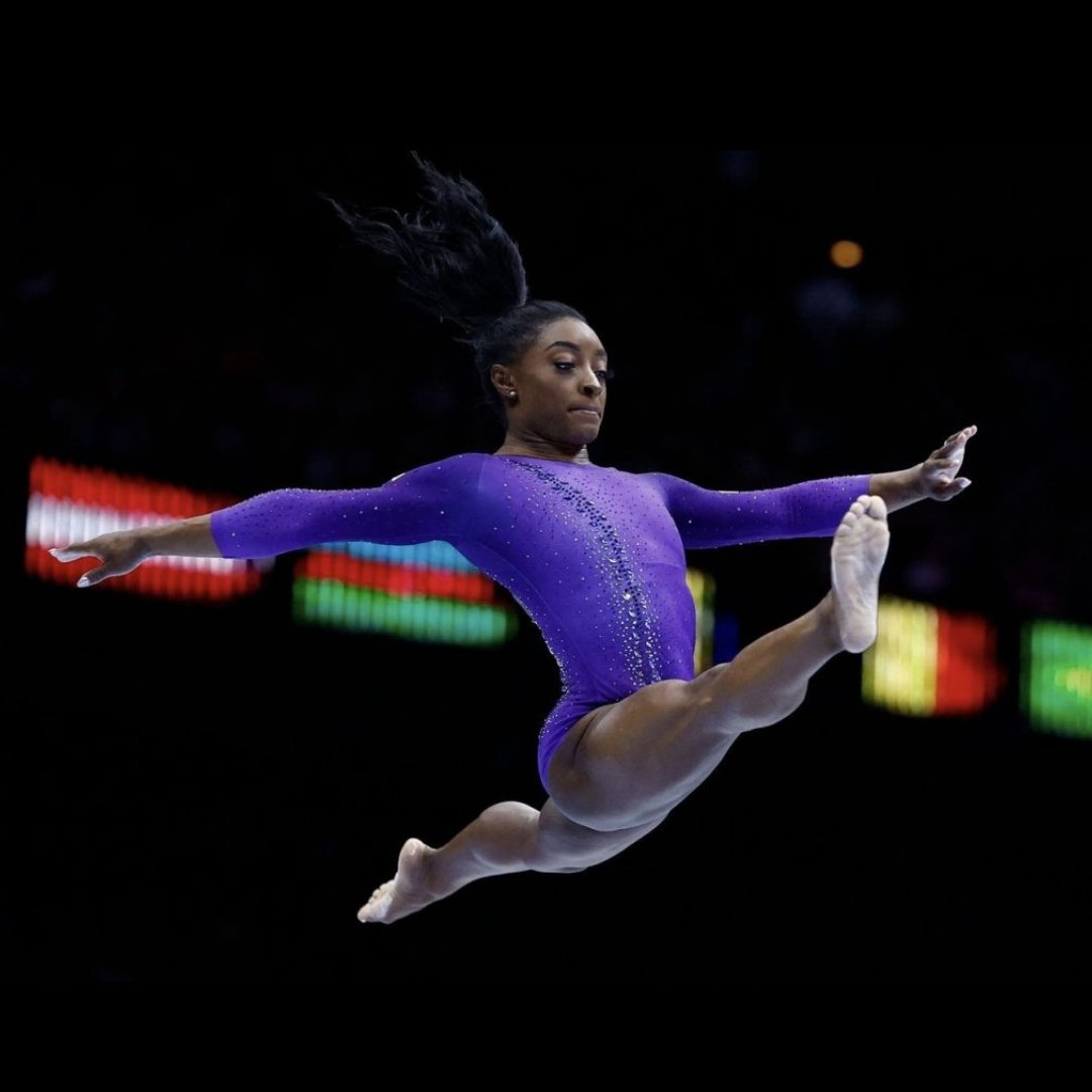 Imaginemebkshlf's tweet photo. We are beyond excited to share the phenomenal
achievements of Simone Biles! She has solidified her status as the greatest Olympic gymnast of all time by leading Team USA to gold at the Paris Olympics. #thisimagineme #RepresentationMatters #SimoneBiles #TeamUSA https://t.co/m8U9gaXPvO