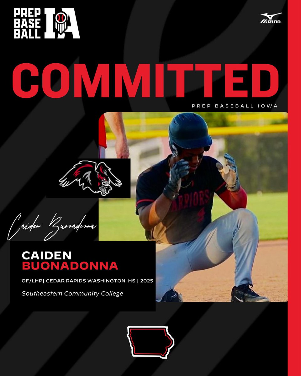 Prep Baseball Iowa (@prepbaseballia) on Twitter photo ๐๐๐จ๐ฆ๐ฆ๐ข๐ญ๐ฆ๐๐ง๐ญ ๐๐๐ญ๐๐ก๐
Caiden Buonadonna (2025, OF/LHP, <a href="/CRWarriors/">CR Warriors Baseball</a>) commits to Southeastern Community College.
๐ค loom.ly/FXKnsjk
<a href="/CaidenBuonadon9/">Caiden Buonadonna</a> โ๏ธ <a href="/SCCBlackhawksBB/">Southeastern CC BSB</a> ๐๐๐จ๐ฆ๐ฆ๐ข๐ญ๐ฆ๐๐ง๐ญ ๐๐๐ญ๐๐ก๐
Caiden Buonadonna (2025, OF/LHP, <a href="/CRWarriors/">CR Warriors Baseball</a>) commits to Southeastern Community College.
๐ค loom.ly/FXKnsjk
<a href="/CaidenBuonadon9/">Caiden Buonadonna</a> โ๏ธ <a href="/SCCBlackhawksBB/">Southeastern CC BSB</a>