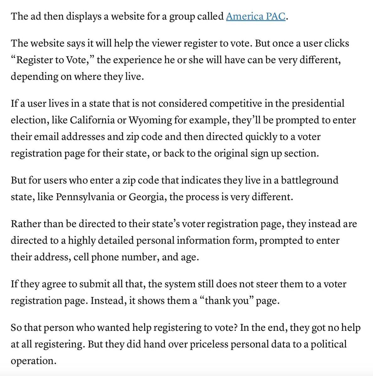 oh hey this is election fraud