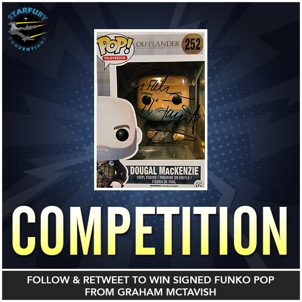 It's #Competition time for all fans of #Outlander!

We're giving away a <a href="/OriginalFunko/">Funko</a> of Dougal MacKenzie signed by <a href="/grahammctavish/">.</a>!

For a chance to win this prize, simply follow us and retweet this post!

Good luck! The winner will be chosen on Sunday!