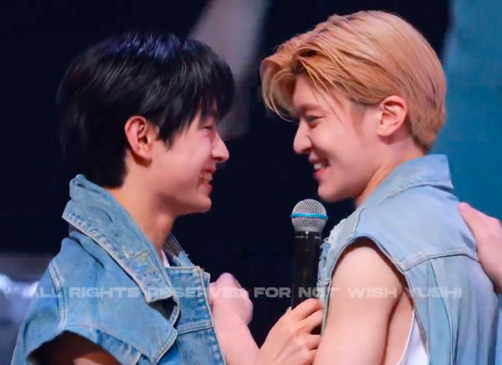 rikujjang's tweet photo. the way sion &amp; yushi look at each other with beaming faces 99.9% of the time... i'm so soft 🥺😭 https://t.co/Pu5dlaeVm2