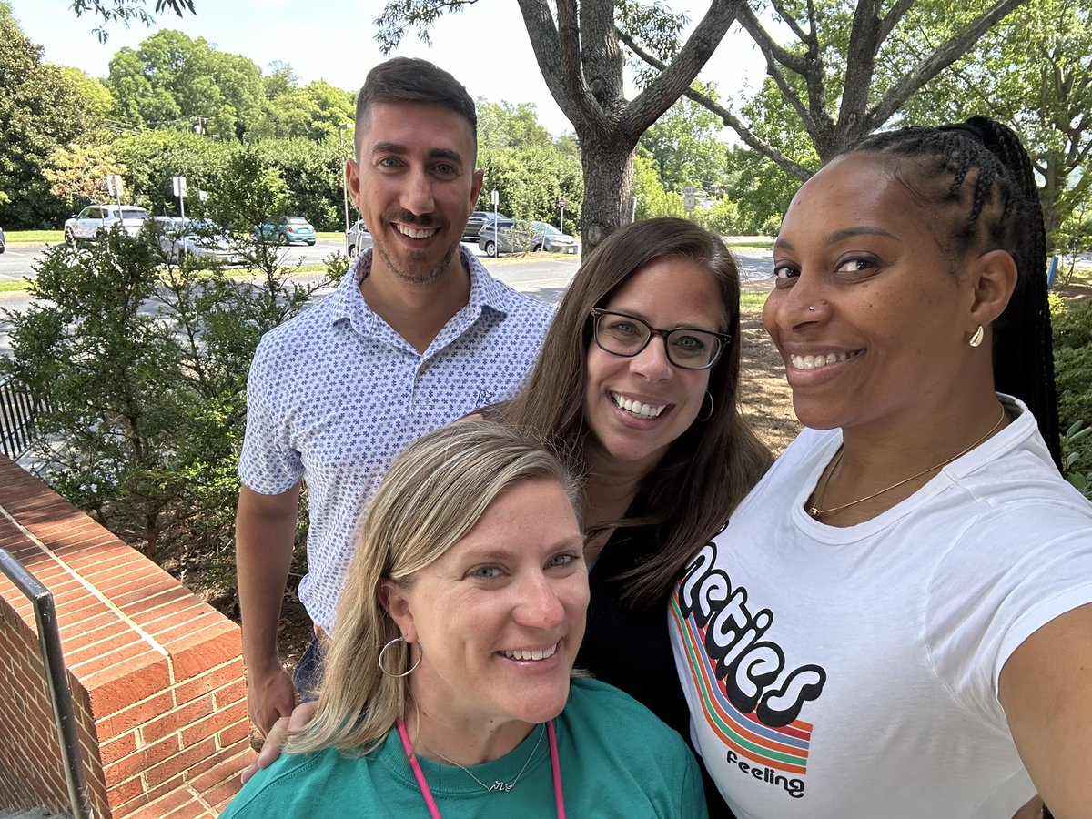 I smell something cooking in this photo. I’m sure they will be serving collaboration, partnerships, but most of all, instructional excellence. BME &amp; Trailblazer are better together! <a href="/BMESBobcats/">Burnley-Moran ES</a> <a href="/TrailblazerElem/">Trailblazer Elementary</a> <a href="/CvilleSchools/">Charlottesville City Schools</a>