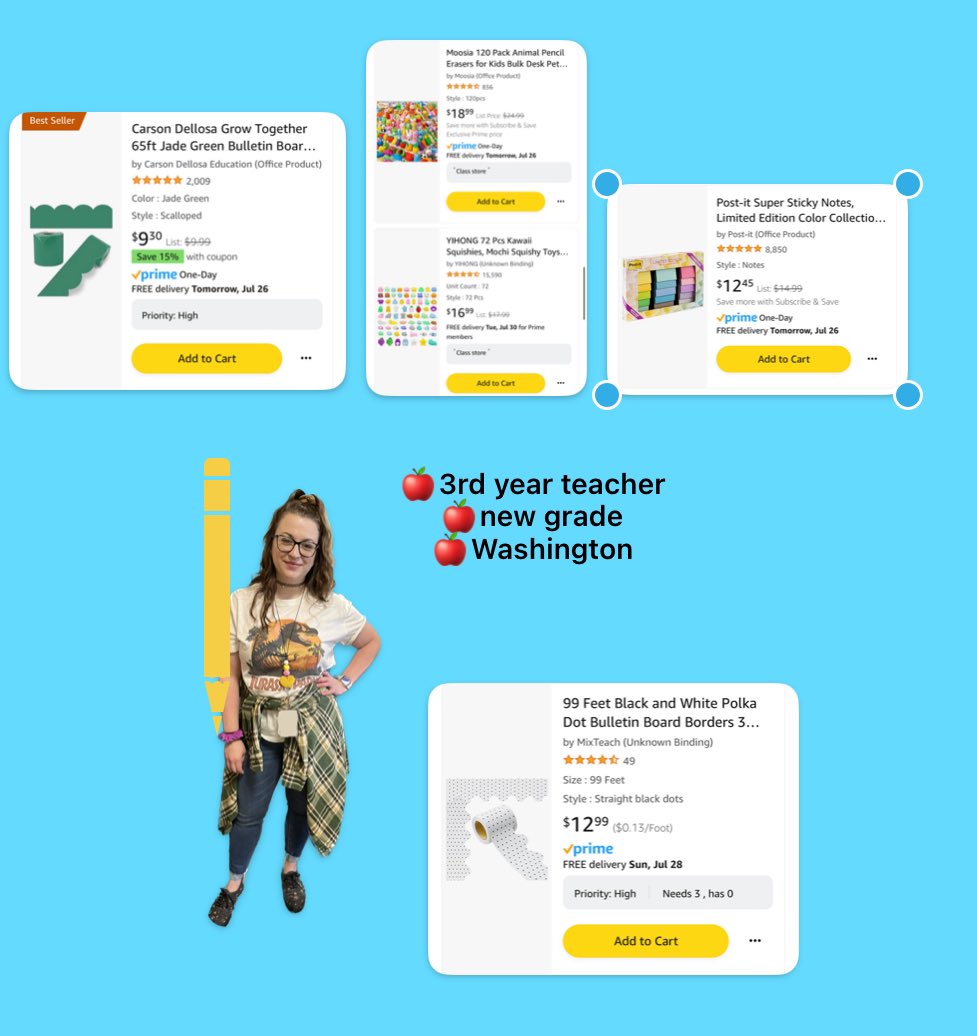 themadhannah's tweet photo. @chipgaines I’d love help this year!! I’m a 3rd year teacher switching to a new grade level! Thank you for the support! 

https://t.co/w00JVXFlCG https://t.co/6o8jCzc4DB
