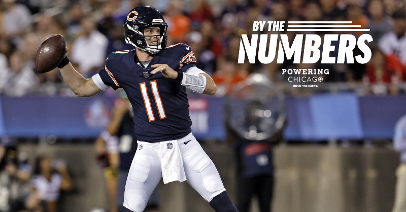 ChicagoBears's tweet photo. .@brettryp had himself a night 🔥