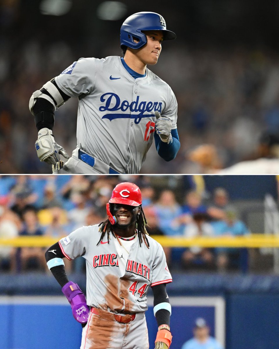 Únicos jugadores hasta el momento en la temporada con 100+ hits, 20+ dobles, y 25+ bases robadas:

Elly De La Cruz
Shohei Ohtani

Esa es la lista. 👀