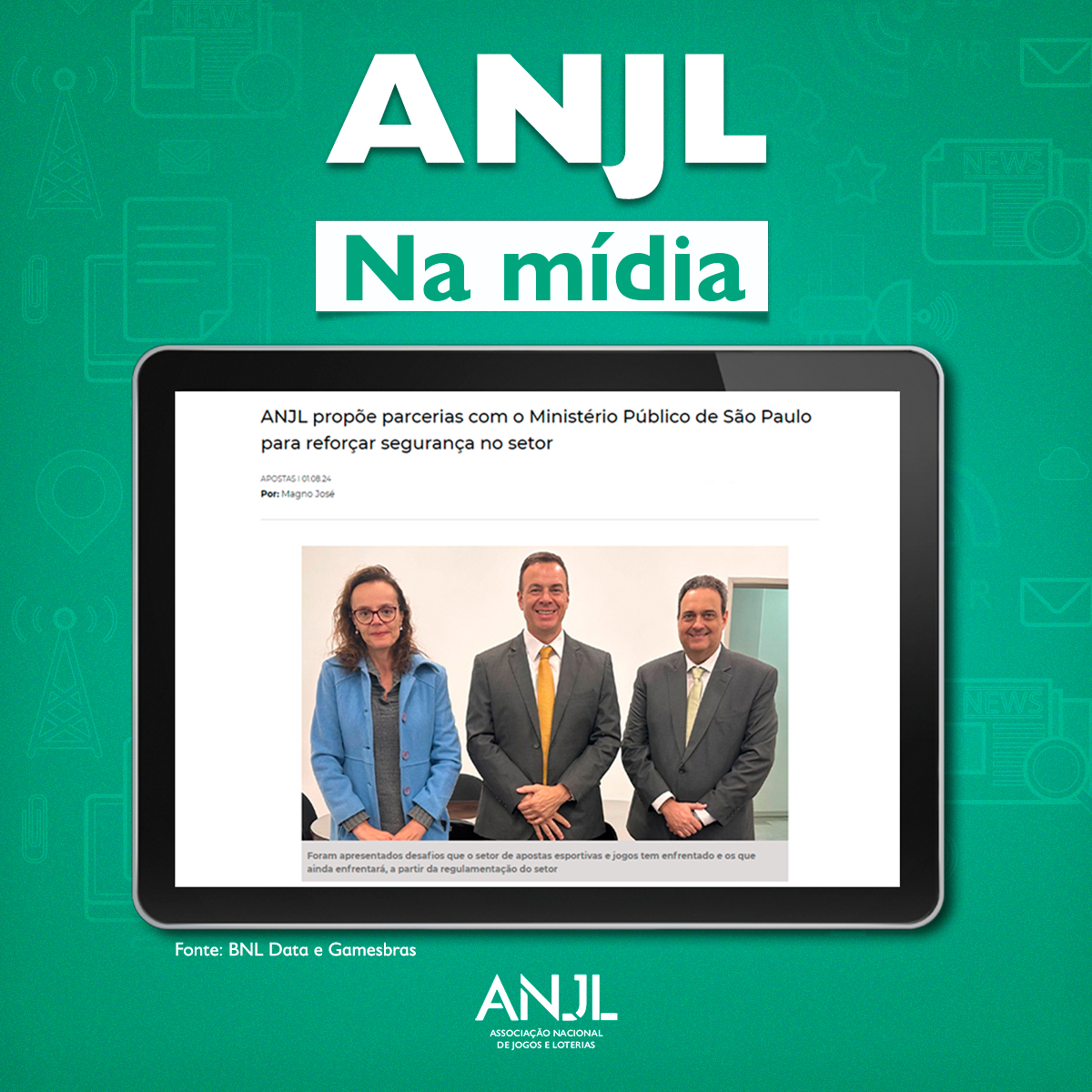 Associação Nacional de Jogos e Loterias - ANJL tweet media