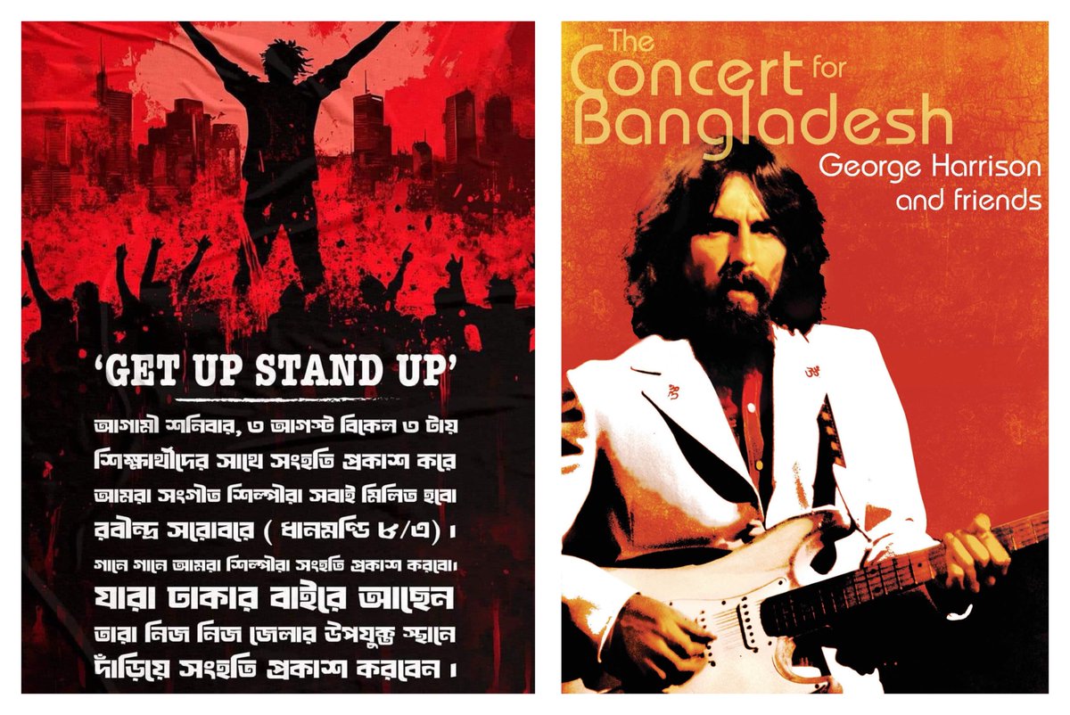 ihmmostafa's tweet photo. CONCERT FOR BANGLADESH ✊ 🔥

#ConcertForBangladesh #GetUpStandUp
#RedForJustice #StudentsInRed
#RedForVictims #StandRedForStudents  #BloodOnTheirHands #StudentsDeserveJustice
#JulyMassacre https://t.co/rfyEb9a0hA