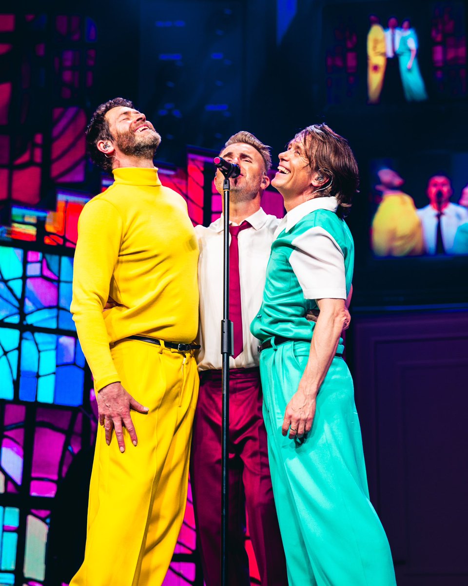takethat's tweet photo. From October we'll be heading out to Eastern Europe, Malta, Asia and Australia ✈️ Check out our remaining #ThisLifeOnTour dates at the link in bio 🎟 https://t.co/7CfL6btBDH