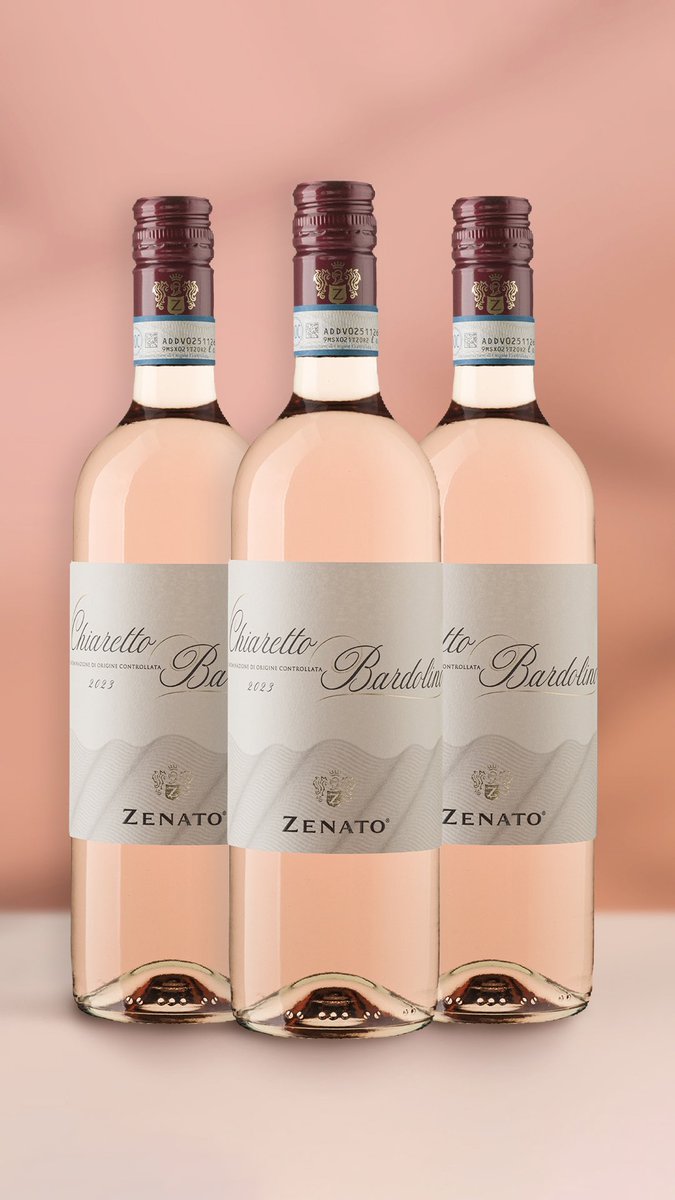 The weekend is #rosé!
CHIARETTO BARDOLINO ZENATO

Fresh and balanced, with delicate hints of red berries and a floral touch that captivates from the very first sip.
#zenatowinery #roséwine #chiaretto
