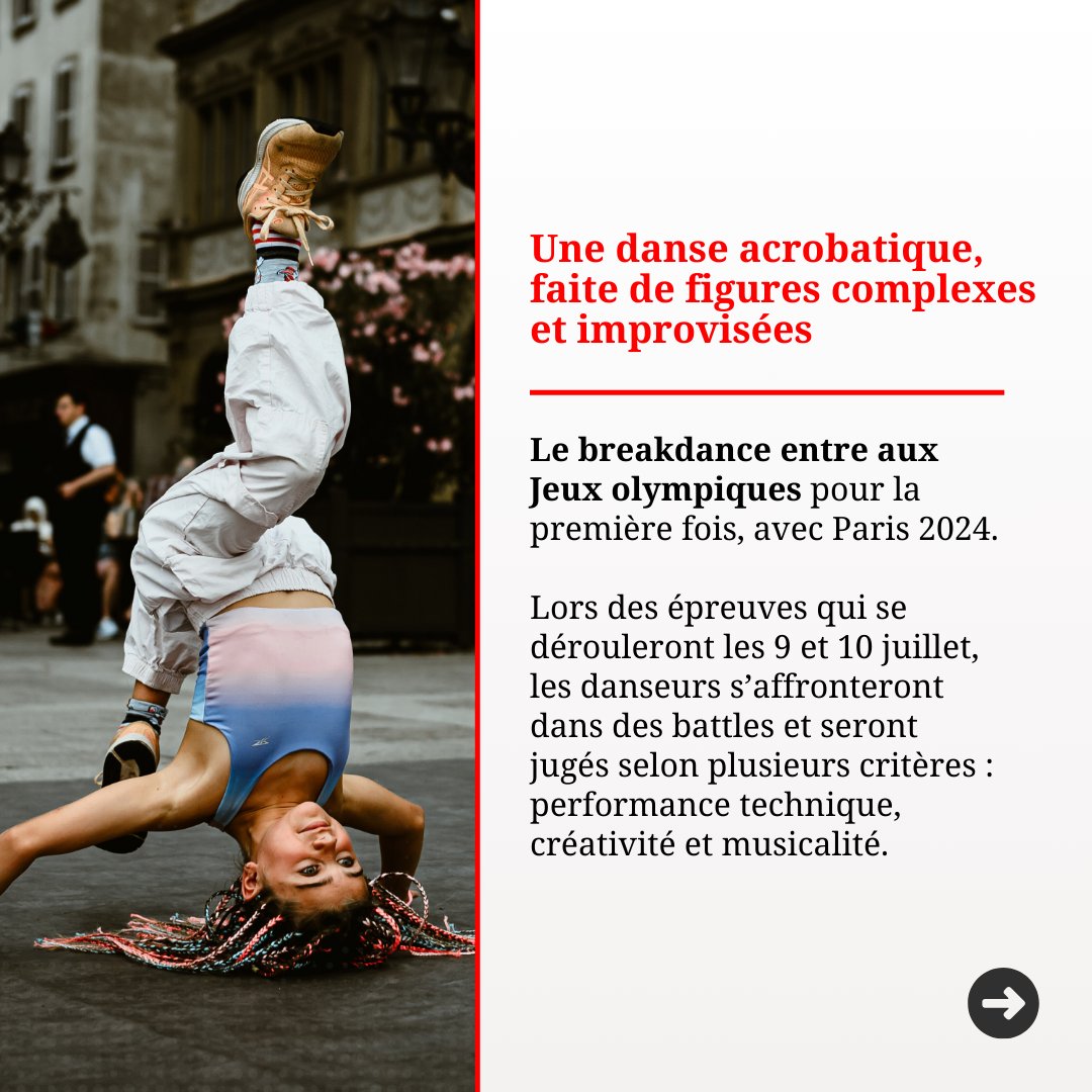 Rue89Strasbourg's tweet photo. Le breakdance entre aux Jeux olympiques pour la première fois. La compagnie strasbourgeoise Faccrew y voit un signe reconnaissance mais espère que cette danse ne perde pas son essence, urbaine et marginale.

📖 Un article à lire ici : https://t.co/nhsMgKcxbT https://t.co/QnMr5YlBWr